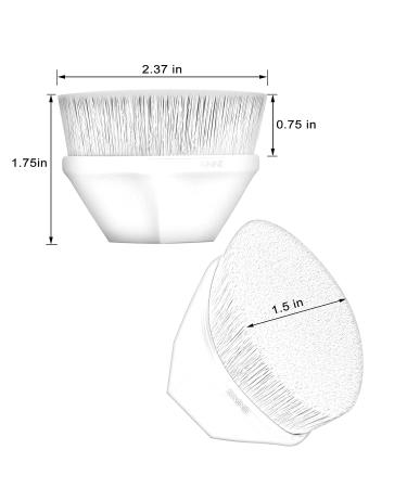 ISMINE Flat Top Kabuki Foundation Makeup Brush - Blush, Liquid, Powder - Red Bean Soup - Buy Online on GoSupps.com