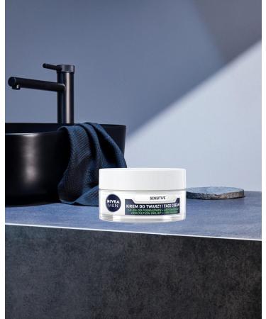 NIVEA Polish NIVEA MEN Sensitive Intensive moisturizing cream for men for sensitive skin 50 ml 50 ml 1er Pack - Buy Online on GoSupps.com