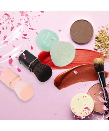 Retractable Makeup Brush Set Loose Powder Blush Brush Accurate Coloring Strong Powder Graspin Apply Loose Powder Lightweight and Portable for Home and Travel - Buy Online on GoSupps.com