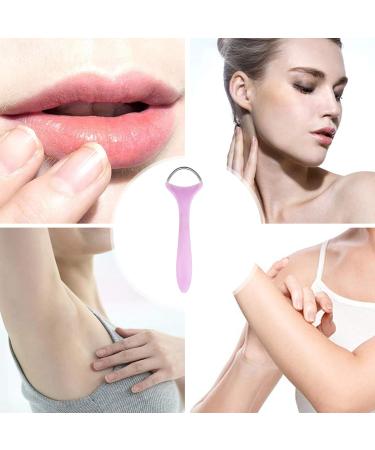 yanzisura Facial Hair Remover Washable Spring Epilator for Chin Washable Hair Remover for Back Nose Neck Lips Face Body Pink - Buy Online on GoSupps.com