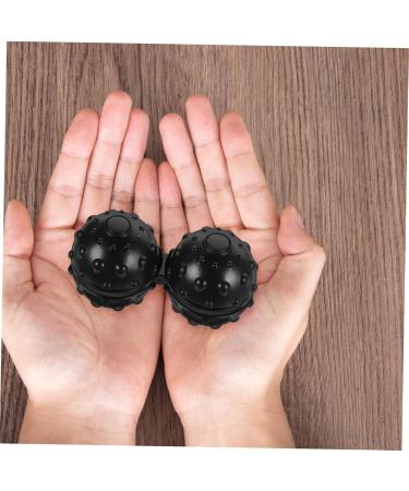 Gleavi Rattan Trigger Point Massage Balls - Lacrosse & Yoga Roller for Muscle Relief - Double Peanut Massage Roller - Buy Online on GoSupps.com