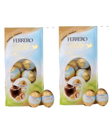 Ferrero Lot de 2 mini sacs d' ufs de P ques Noisette 100 g 2 Id al pour la chasse aux ufs de P ques Cadeau de P ques 2021
