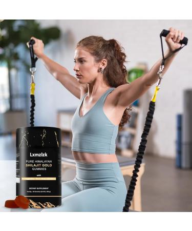Gummies Gold| Ashwagandha Gokshura | Fulvic Acid & 85 |Energy Boost & Immune Support+ Trace Minerals for Men Women |No Added Sugar Non-GMO 100% Natural Organic 120 Gummy (2) - Buy Online on GoSupps.com