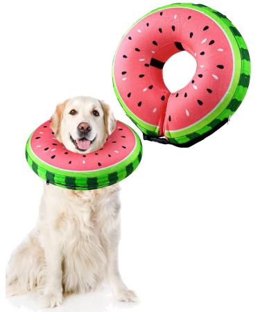Inflatable breaking crause dog & sore crane cat fwlwtwss protective collar dog with adjustable buckle dog collar leak protection for recovery after operations or wounds leak protection for dogs (XL) neck: 45.7cm- 63.5cm XL - Buy Online on GoSupps.com