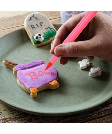 Edible Markers | Food Coloring Pens with Fine and Thick Tip Ultra Fine Edible Markers for Decorating Fondant Cakes Cookies Frosting Easter Eggs A/v Pink - Buy Online on GoSupps.com