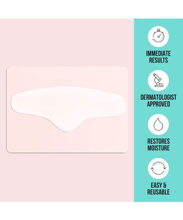 SiO Beauty BrowLift Anti-Wrinkle Forehead Patch - Reusable Silicone for Furrows & Expression Lines (Beige) - Buy Online on GoSupps.com