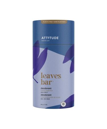ATTITUDE Plastic-Free Deodorant  Aluminum Free  Baking-Soda Free  EWG Verified Body Care  Vegan and Cruelty-free  Sea Salt  3 Ounces Sea Salt 3 Ounce (Pack of 1) - Buy Online on GoSupps.com