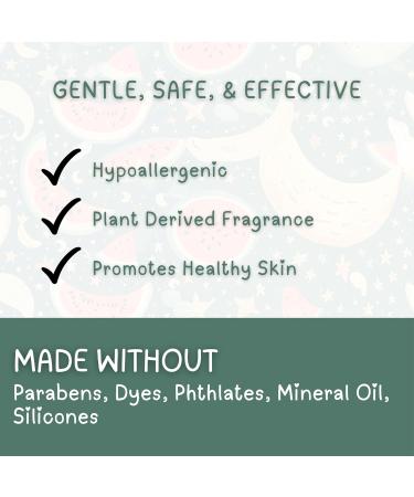 Lather Green Kids Body Lotion Plant Based Gentle Moisturizer with Shea Butter Safe for Sensitive Skin Mermaid Melon 3 Pack (8 oz Each) - Buy Online on GoSupps.com