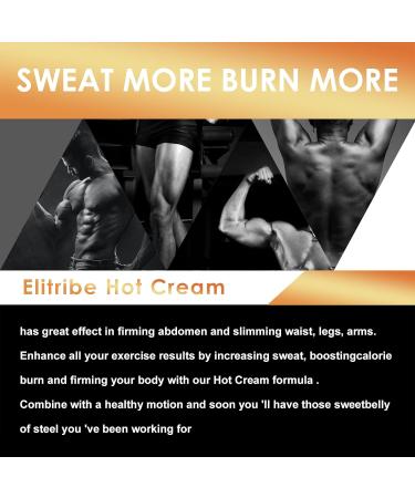 Buy Hot Cream Sweat Enhancer Lotion - Body Sculpting Cellulite Cream for Men & Women | Ultra Moisturizing & Firming | 3.5 oz - Buy Online on GoSupps.com