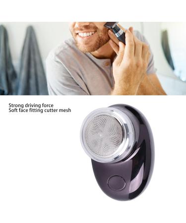 Yunseity Electric Beard Trimmer - Portable USB Rechargeable Trimmer for Precision Grooming | Electroplated Black - International Shipping Available - Buy Online on GoSupps.com