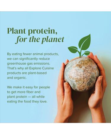 EXPLORE CUISINE Organic Red Lentil Penne (6 Pack) | High Protein Gluten Free Pasta | USDA Certified Organic,Vegan, Kosher, Non-GMO | 8 oz - 24 Servings - Buy Online on GoSupps.com