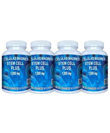 VITAMISAN 4 Celulas Madres Stemcells AFA Blue Green Algae Anti-Aging 240 Capsules