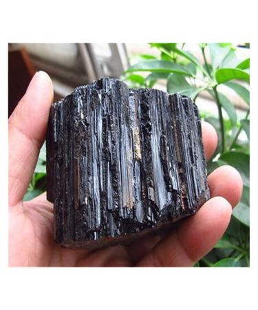 350g Natural Black Tourmaline Crystal Stone Original Home Decoration Stone Crystal Reiki
