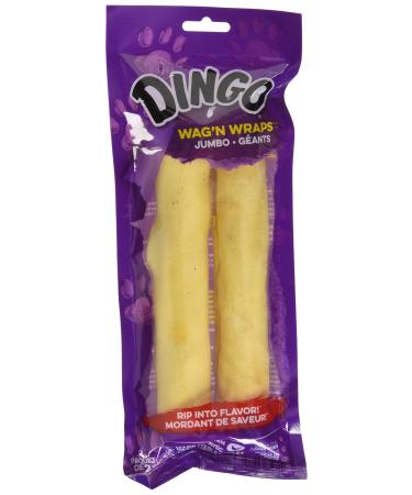 Dingo Wag'N Wraps Jumbo 2ct 9.1oz 260g 2 count (Pack of 1)