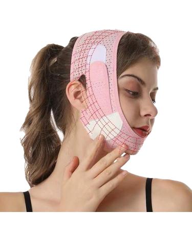 V Lines Lifting Strap Facial Slimming Strap Double Chin Reducer - Face Lifting Belt Chin Strap Facial Slimming Strap V Lines Lifting Belt Breathable For Home Use