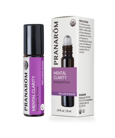 Pranarom - Mental Clarity Roller Wellness Blend - 8ml