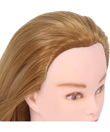 Realistic Practice Window Doll Head for Hairdressers Ideal for Beauty Teachers & Students Soft Hair Styling Puppet - Buy Online on GoSupps.com