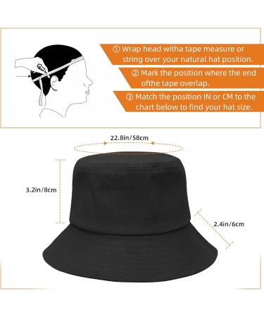 Durio Bucket Hat for Women - Packable Beach Sun Hat for Teens & Travel - One Size, White - Buy Online on GoSupps.com