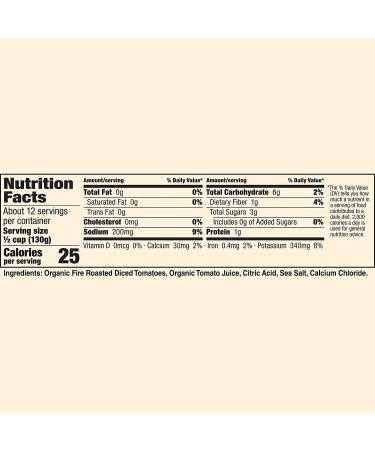 Muir Glen Organic Fire Roasted Diced Tomatoes 14.5 oz (Pack of 4) - Buy Online on GoSupps.com
