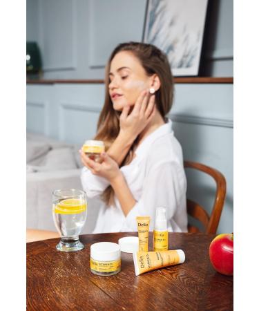 Delia Cosmetics Vitamin D3 Precursor - Anti-Wrinkle Normalising Night Cream All Skin Types Acne Skin Hydrating Regenerating Retinol Niacinamide Tumeric Omega Plus 50ml - Buy Online on GoSupps.com
