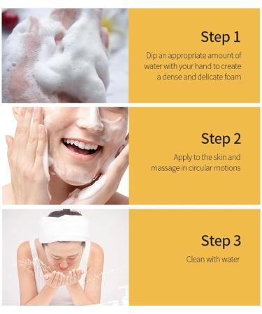 KQLULU 2Pcs Lemon Turmeric Kojic Acid Soap Bar Turmeric Brightening Soap Turmeric Moisturizing Soap Organic Turmeric Soap Bar For Face & Body Smooth Skin Fades Freckles - Buy Online on GoSupps.com