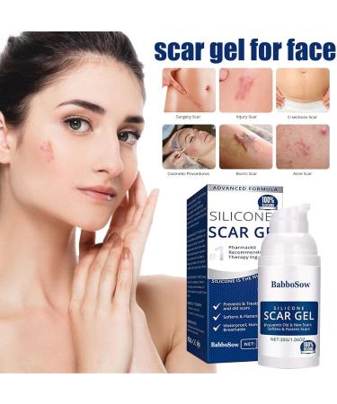  Facynde Face Scar - Scar Cream Anti Scar Gel Cream Scar Reduction Advanced Postoperative Supplies Facial Scar Management Facyn - Buy Online on GoSupps.com