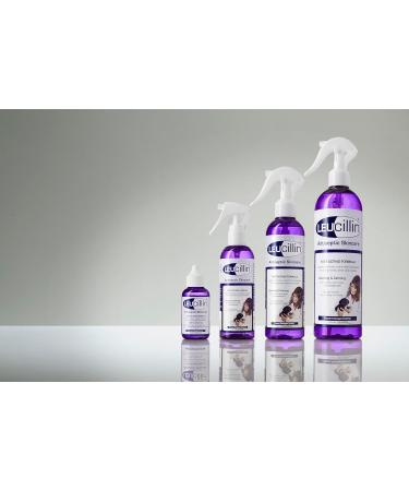 Leucillin Natural Antiseptic Spray for Animals | Antibacterial Antifungal & Antiviral | 500ml for Itchy Skin & Minor Wound Care | Suitable for Dogs Cats & All Pets - Buy Online on GoSupps.com