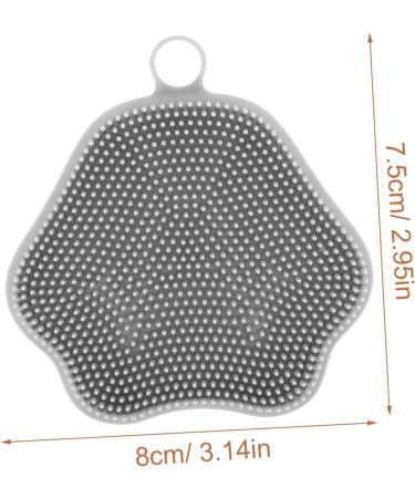 POPETPOP Face Brush Facial Brush Face Exfoliator Face Scrubber Deep Cleaning Brush Multifunctional Brush Facial Cleansing Brush Exfoliating Brush Bath Brush Silica Gel Man - Buy Online on GoSupps.com