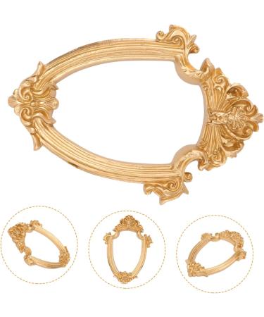 Zerodeko 3 Pcs Resin Mini Photo Frame Gold Frame A4 Vintage Posters Photo Frames Retro Small Photo Frame Wall Decor Picture Frames Resin Vintage Photo Frame Office Desktop Positioning Frame 12x8cm x3pcs Goldenx3pcs - Buy Online on GoSupps.com