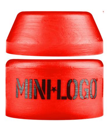 Mini Logo Hard Cone / Barrel Red Bushing Set - 100a