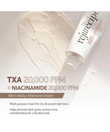 PESTLO Rejurecipe TXA Cream 30ml | Freckle & Dark Spot Reduction Moisturizing Niacinamide & Tranexamic Acid EWG-Green Korean Skincare - Buy Online on GoSupps.com
