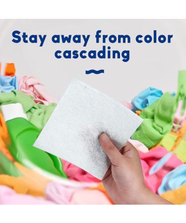Color Absorber Laundry Sheets 120 Count | Fragrance-Free Dye Catcher for Home & School | Prevent Clothes from Smearing - Buy Online on GoSupps.com