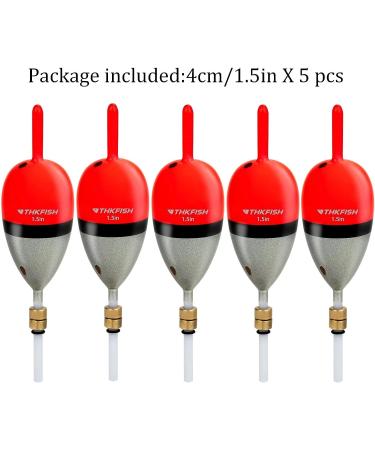 THKFISH Slip Bobbers for Fishing - Balsa Bobbers for Steelhead Fish Float Rigs - 1/8oz (3.5g) 5pcs - Buy Online on GoSupps.com