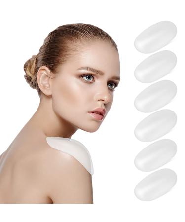 Abaodam 3 Pairs Shoulder Pads Shoulder Enhancer Men Shoulder Push up Pads Invisible Silicone Shoulder Support Mat Invisible Shoulder Pad Miss Right Angle Women's Clothing 15