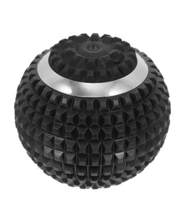 Beavorty massage globe Mini vibrating massage ball foot massage ball foot massage balls Foot hand massage balls Plantar fasciitis ball prickly massage ball vibration roller Fitness Yoga-Ball ABS