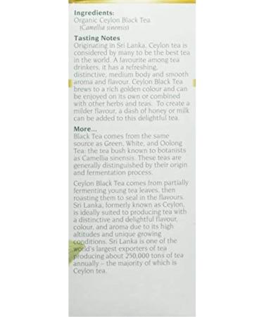 Buy CELEBRATION HERBALS Ceylon Black Tea - Organic 24 Bags | Premium International Shipping - Buy Online on GoSupps.com