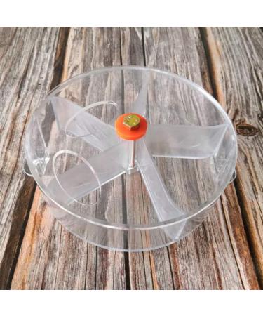 SQXALDM Rotatable Parrot Toy - Interactive Feeding Wheel for Birds | Enhance Intelligence & Playtime - Buy Online on GoSupps.com