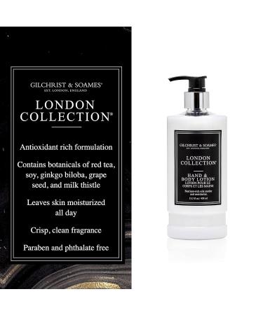 Gilchrist & Soames London Hand and Body Lotion - 15.5oz | Antioxidant Rich, Nourishing Formula | Zero Parabens, Sulfates, and Phthalates - Buy Online on GoSupps.com