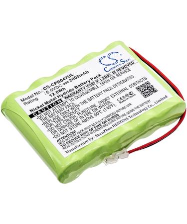 2000mAh Battery Compatible with AA x 5 6.0V