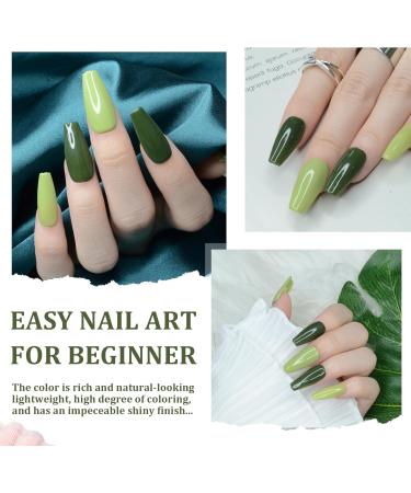 Poudre Ongles 28g Verte Dipping Powder Manucure pour Ongles Fran ais Kits Manucure Salon DIY Sans Odeur & Durable Lampe Ongles Non Requise - Buy Online on GoSupps.com