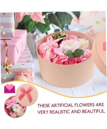 FRCOLOR 2 Boxes preserved flower decoration faux indoor plants houseplant faux floral mothers day soap flower scented bath soap flowers mothers soap flowers artificial soap flower - Buy Online on GoSupps.com