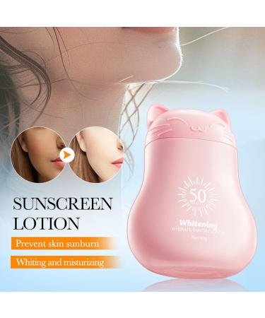 Protection solaire blanchissante et hydratante avec effet claircissant cr me de jour SPF 50+ contre les taches pigmentaires unifie le teint de la peau claircit corrige le teint de la peau et - Buy Online on GoSupps.com