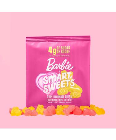 SmartSweets Gummy Candy Barbie Pink Lemonade Dream 50 gram pouches (pack of 14) - Buy Online on GoSupps.com