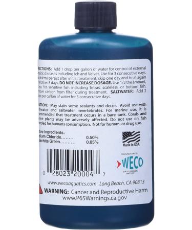Weco Nox-Ich Water Treatment 4 oz - Fast-Acting Solution for Ich and Parasites - Buy Online on GoSupps.com