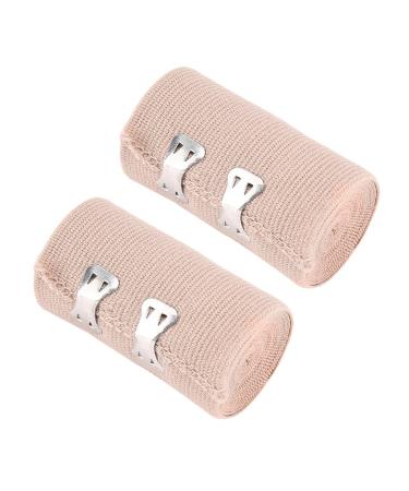 4pcs Medical Wrap Compression Roll Extra Metal Clips Sports Supplies Ankle Support Arm Leg Chest Injury - Buy Online on GoSupps.com