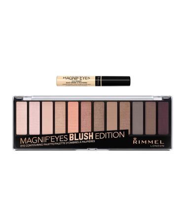 Rimmel Magnif'eyes Makeup Kit With Eyeshadow and Primer Blush Blush & Primer Pack of 2 Variety Kit