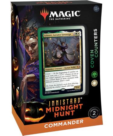 Innistrad Midnight Hunt Commander Deck - Coven Counters (Green-White) | Magic: The Gathering - Buy Online on GoSupps.com