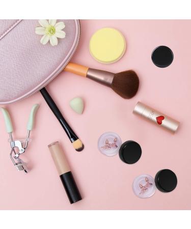 100 Pieces Clear Mini Cosmetic Bottles - 5ml Empty Cream Jars with Screw Caps for Lip Balm & Lotion - Transparent Cremeglas Containers - Buy Online on GoSupps.com