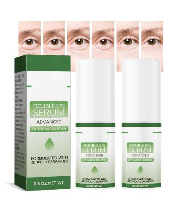 Anti-aging serum,Instant Lift Plus Dark Circles,Dark Spots Brightens Skin Anti-Aging Serum 15ml, Instant Eye Lift. Instantly Removes Bags, Dark Circles, Firming Delicate skin (2pc)