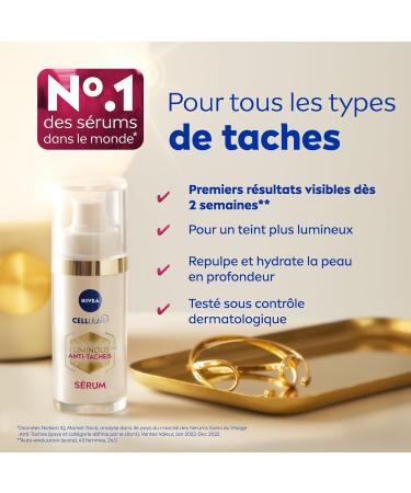 NIVEA Luminous 630 Protective Day Care SPF 50 (1 x 40 ml) anti-blemish and anti-aging face care for daily use complexion-perfecting women's care - Buy Online on GoSupps.com